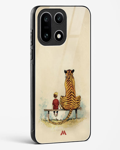 Calvin Hobbes Adolescence Glass Case Phone Cover (OnePlus)