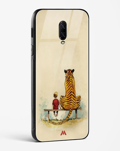 Calvin Hobbes Adolescence Glass Case Phone Cover (OnePlus)