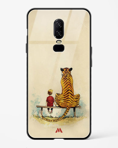 Calvin Hobbes Adolescence Glass Case Phone Cover (OnePlus)