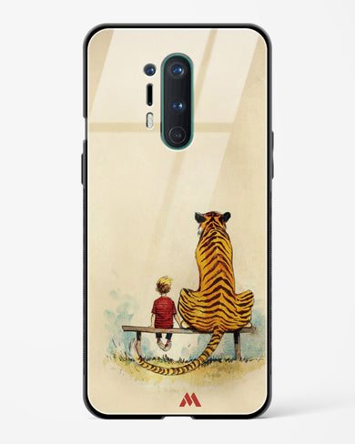 Calvin Hobbes Adolescence Glass Case Phone Cover (OnePlus)