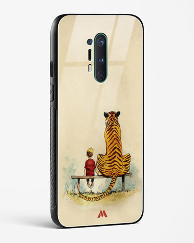 Calvin Hobbes Adolescence Glass Case Phone Cover (OnePlus)