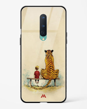 Calvin Hobbes Adolescence Glass Case Phone Cover (OnePlus)