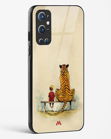 Calvin Hobbes Adolescence Glass Case Phone Cover (OnePlus)