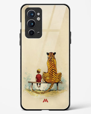 Calvin Hobbes Adolescence Glass Case Phone Cover (OnePlus)