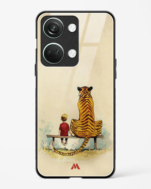 Calvin Hobbes Adolescence Glass Case Phone Cover (OnePlus)
