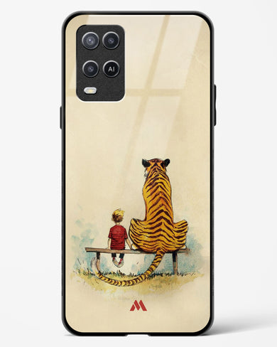 Calvin Hobbes Adolescence Glass Case Phone Cover (Oppo)