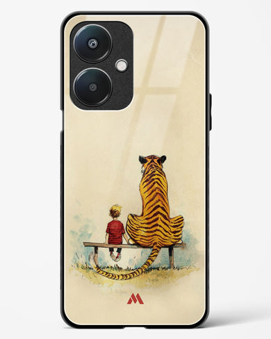 Calvin Hobbes Adolescence Glass Case Phone Cover (Oppo)