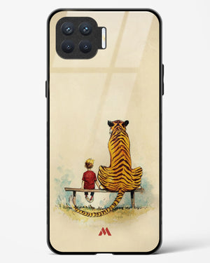 Calvin Hobbes Adolescence Glass Case Phone Cover (Oppo)