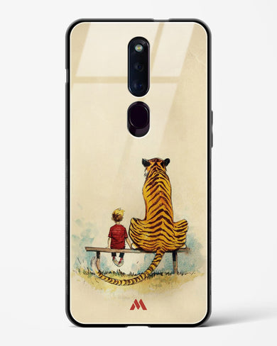 Calvin Hobbes Adolescence Glass Case Phone Cover-(Oppo)