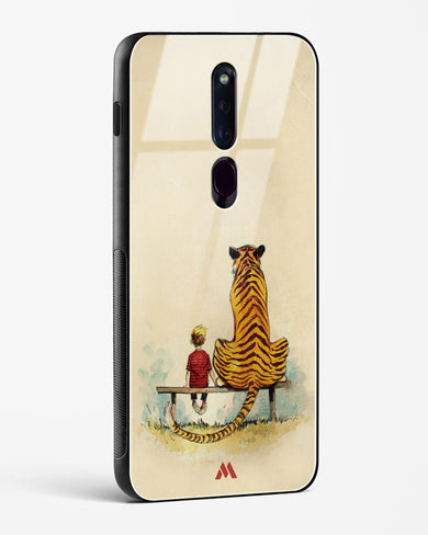 Calvin Hobbes Adolescence Glass Case Phone Cover (Oppo)