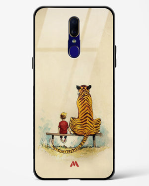 Calvin Hobbes Adolescence Glass Case Phone Cover (Oppo)