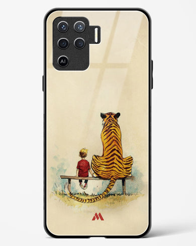 Calvin Hobbes Adolescence Glass Case Phone Cover (Oppo)