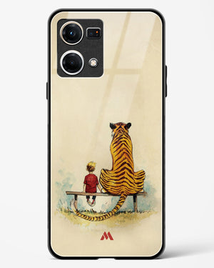 Calvin Hobbes Adolescence Glass Case Phone Cover (Oppo)