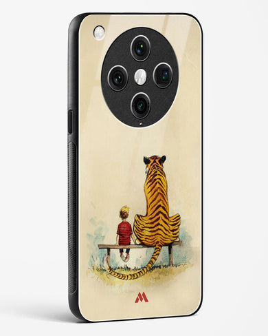 Calvin Hobbes Adolescence Glass Case Phone Cover (Oppo)