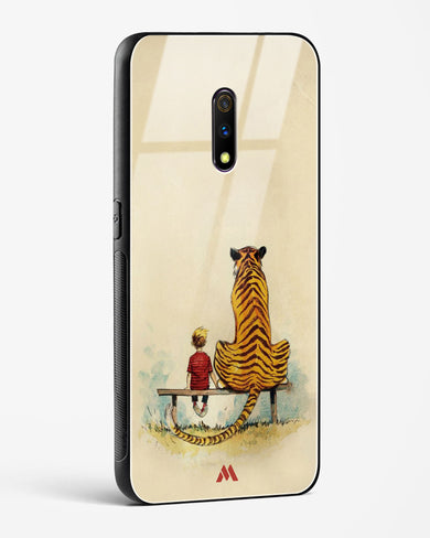 Calvin Hobbes Adolescence Glass Case Phone Cover (Oppo)