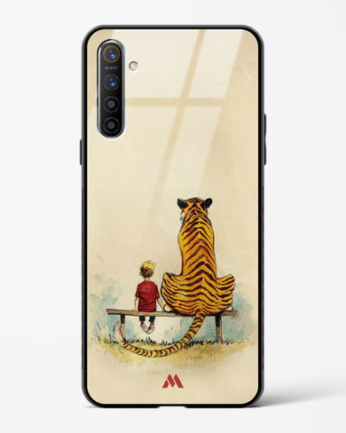 Calvin Hobbes Adolescence Glass Case Phone Cover (Oppo)