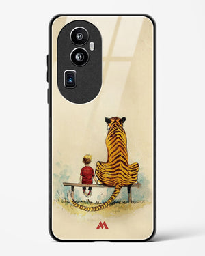 Calvin Hobbes Adolescence Glass Case Phone Cover (Oppo)