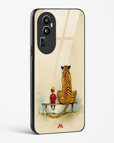 Calvin Hobbes Adolescence Glass Case Phone Cover (Oppo)