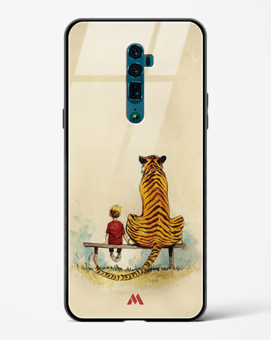 Calvin Hobbes Adolescence Glass Case Phone Cover (Oppo)