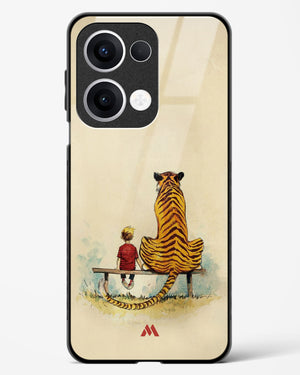 Calvin Hobbes Adolescence Glass Case Phone Cover (Oppo)