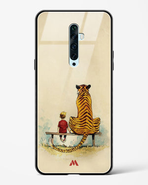 Calvin Hobbes Adolescence Glass Case Phone Cover (Oppo)