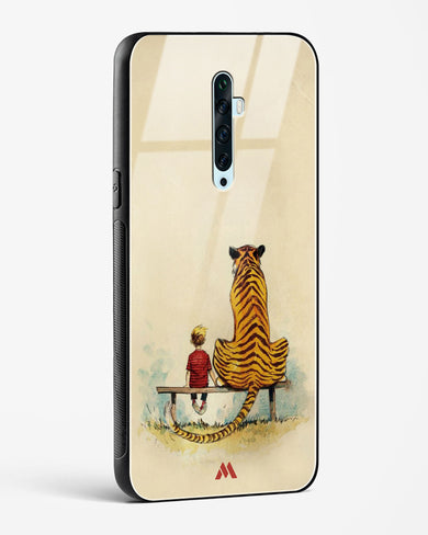 Calvin Hobbes Adolescence Glass Case Phone Cover (Oppo)