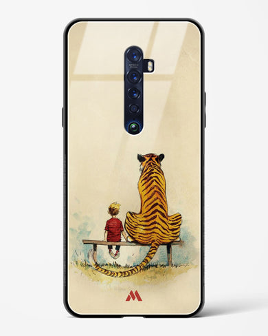 Calvin Hobbes Adolescence Glass Case Phone Cover (Oppo)