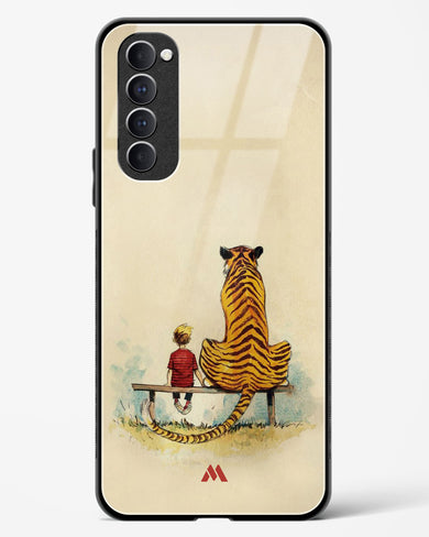 Calvin Hobbes Adolescence Glass Case Phone Cover (Oppo)