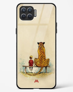 Calvin Hobbes Adolescence Glass Case Phone Cover (Oppo)