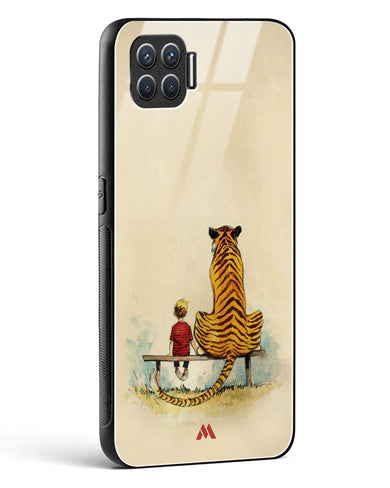 Calvin Hobbes Adolescence Glass Case Phone Cover (Oppo)