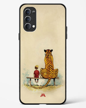 Calvin Hobbes Adolescence Glass Case Phone Cover (Oppo)