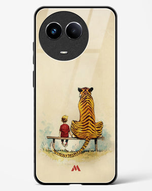 Calvin Hobbes Adolescence Glass Case Phone Cover (Realme)