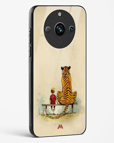 Calvin Hobbes Adolescence Glass Case Phone Cover-(Realme)