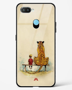 Calvin Hobbes Adolescence Glass Case Phone Cover-(Realme)