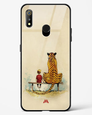 Calvin Hobbes Adolescence Glass Case Phone Cover-(Realme)