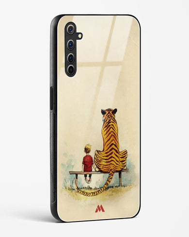 Calvin Hobbes Adolescence Glass Case Phone Cover-(Realme)