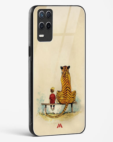 Calvin Hobbes Adolescence Glass Case Phone Cover (Realme)