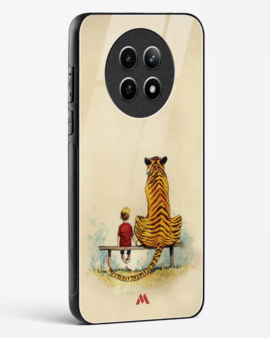 Calvin Hobbes Adolescence Glass Case Phone Cover (Realme)