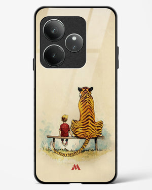 Calvin Hobbes Adolescence Glass Case Phone Cover (Realme)