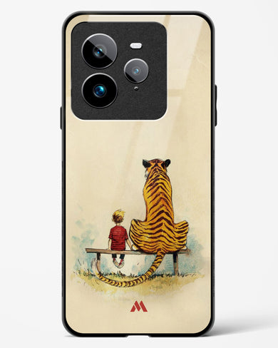 Calvin Hobbes Adolescence Glass Case Phone Cover (Realme)