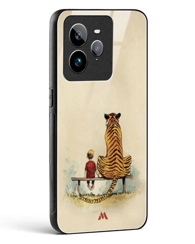 Calvin Hobbes Adolescence Glass Case Phone Cover (Realme)