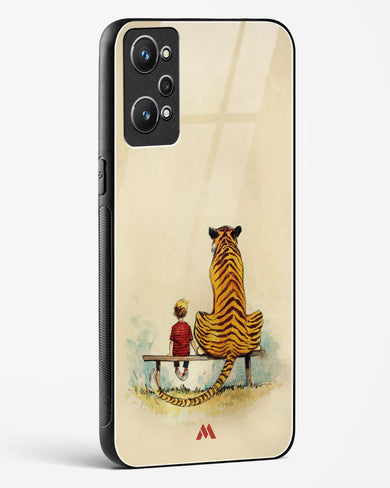 Calvin Hobbes Adolescence Glass Case Phone Cover (Realme)