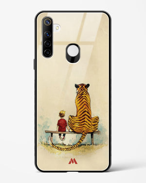 Calvin Hobbes Adolescence Glass Case Phone Cover-(Realme)