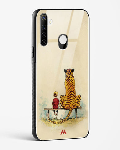 Calvin Hobbes Adolescence Glass Case Phone Cover-(Realme)