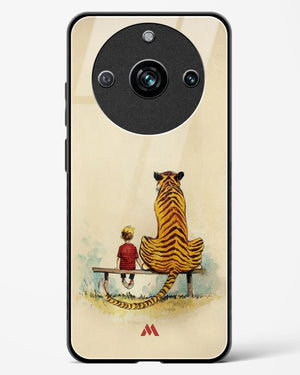 Calvin Hobbes Adolescence Glass Case Phone Cover (Realme)