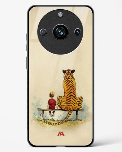 Calvin Hobbes Adolescence Glass Case Phone Cover-(Realme)