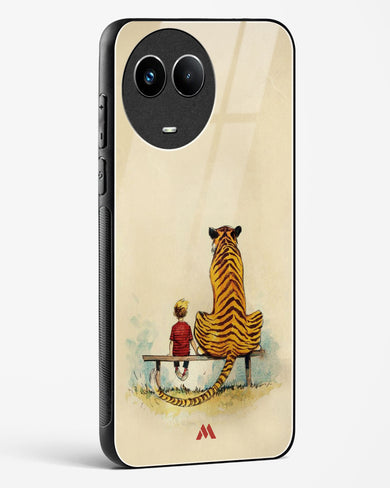 Calvin Hobbes Adolescence Glass Case Phone Cover (Realme)