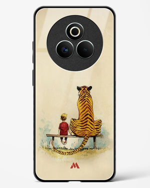 Calvin Hobbes Adolescence Glass Case Phone Cover (Realme)