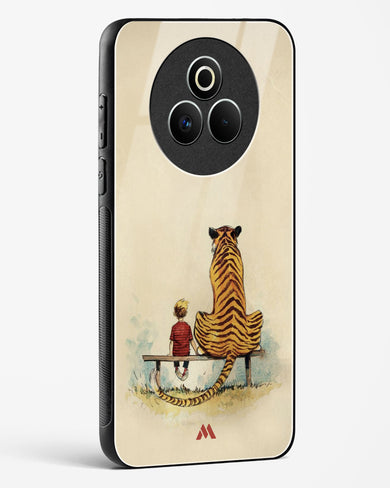 Calvin Hobbes Adolescence Glass Case Phone Cover (Realme)