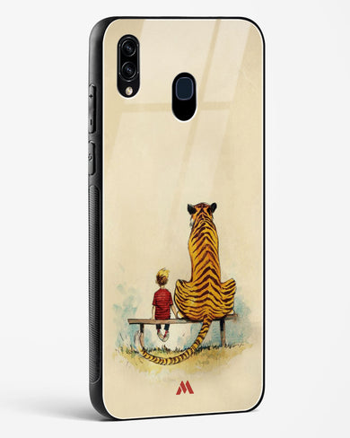 Calvin Hobbes Adolescence Glass Case Phone Cover (Samsung)